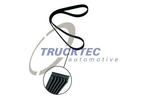 TRUCKTEC AUTOMOTIVE Ķīļrievu siksna 01.19.109